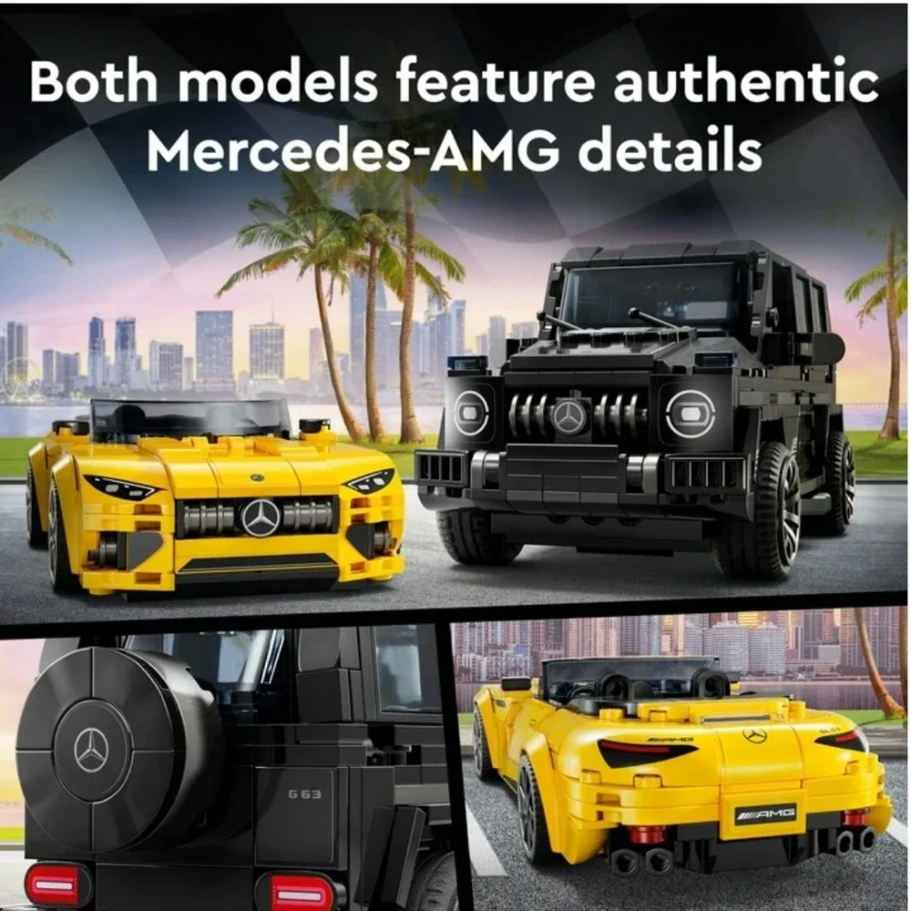 LEGO SPEED CHAMPIONS /MERCEDES-AMG G 63 & MERCEDES-AMG Sl 63 / 76924 / BRAND NEW